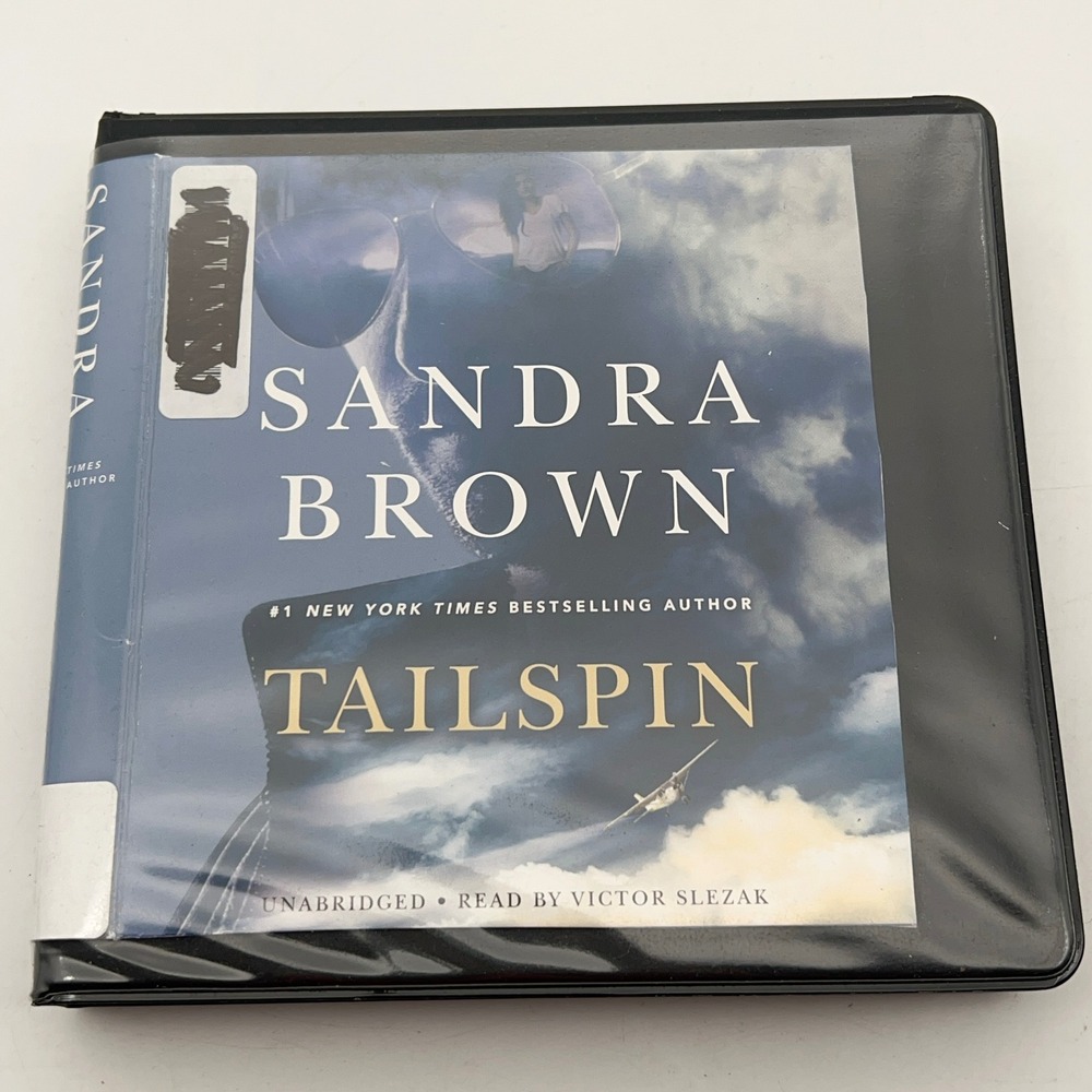 Tailspin Sandra Brown Audiobook 10CD Unabridged Victor Slezak Thriller